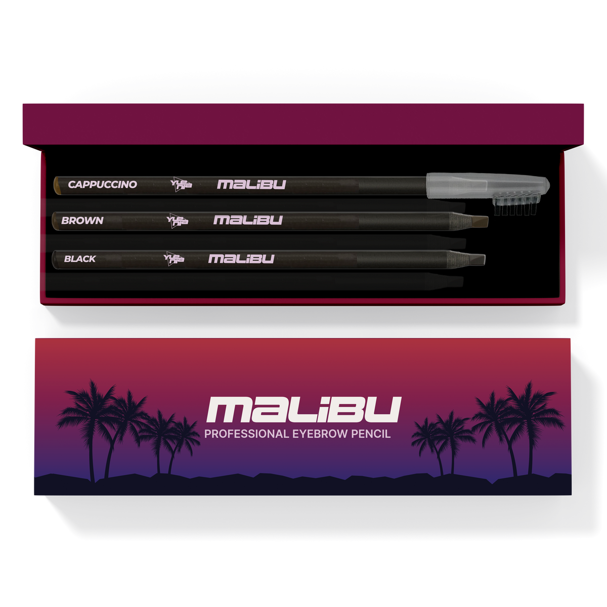 Malibu - Tripack Matita Professionale Sopracciglia